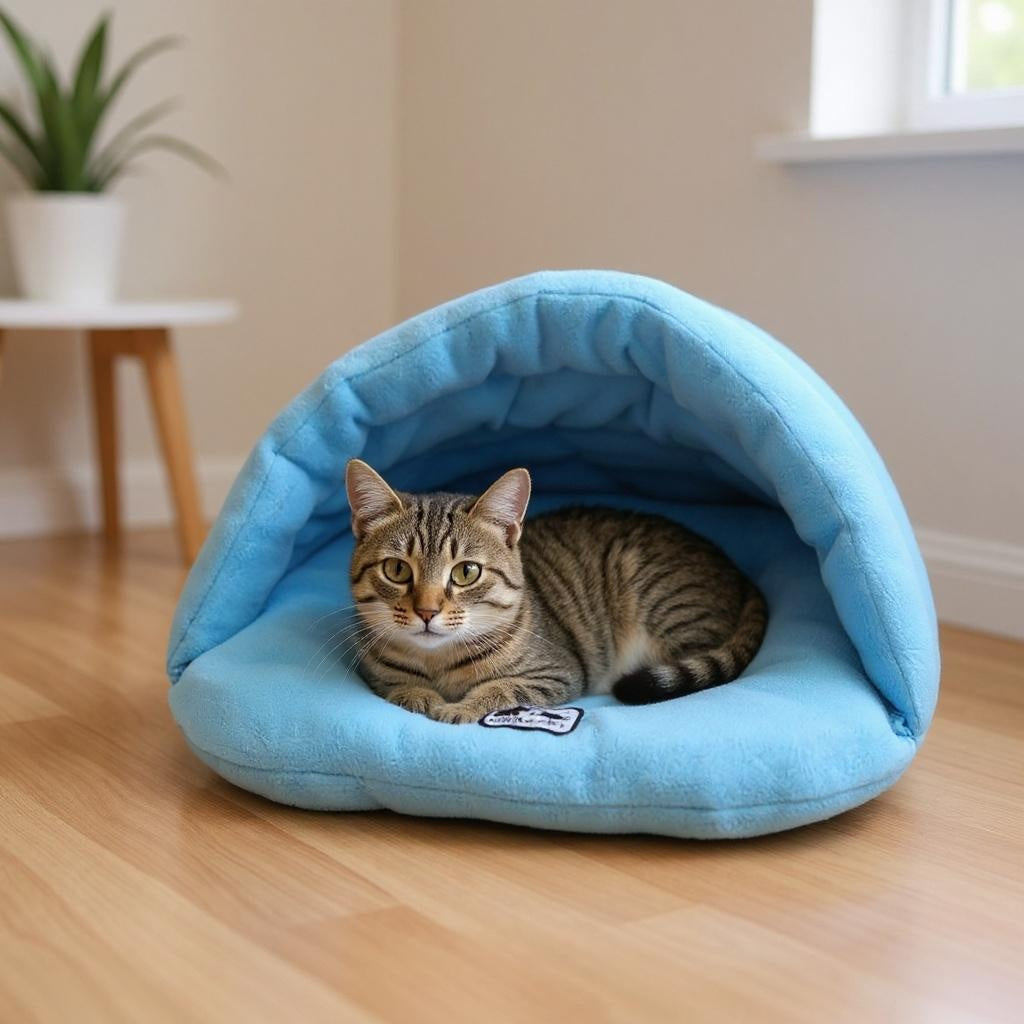 The CatKind Cave Calming Cat Bed