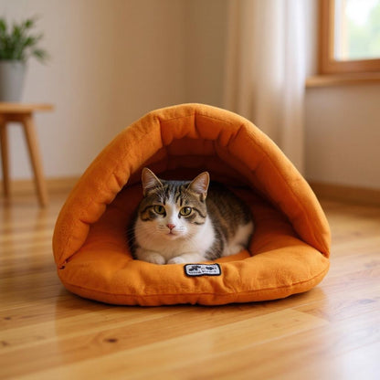 The CatKind Cave Calming Cat Bed